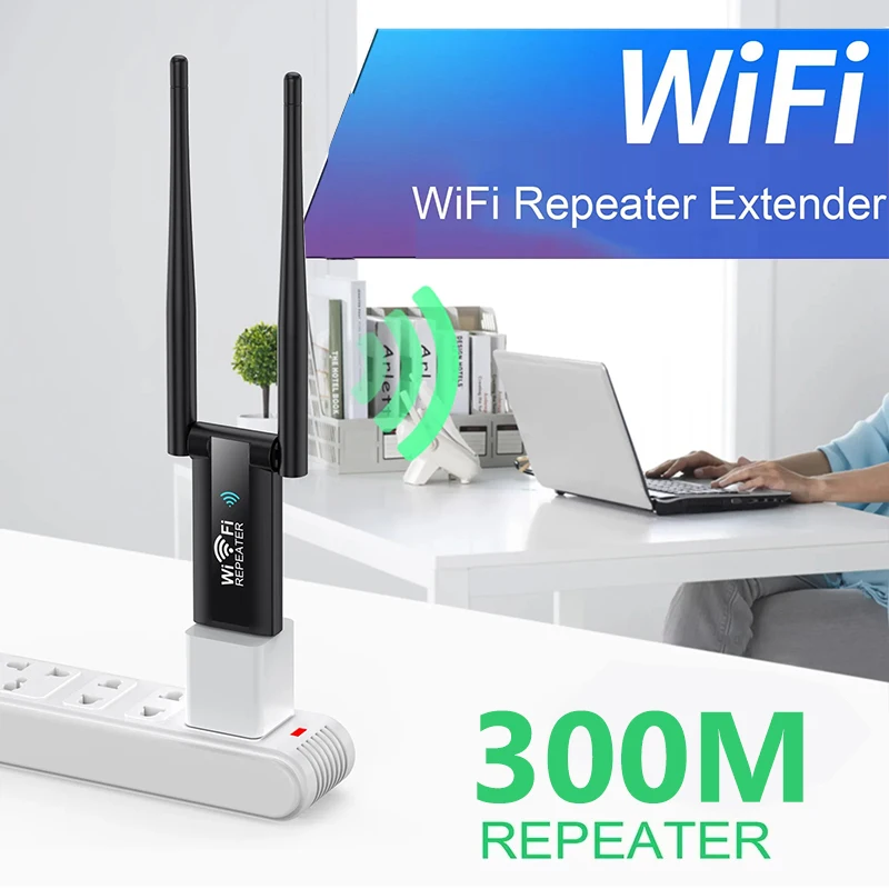 Smart Home Router - KEBIDUMEI 300Mbps USB Wireless WiFi Signal