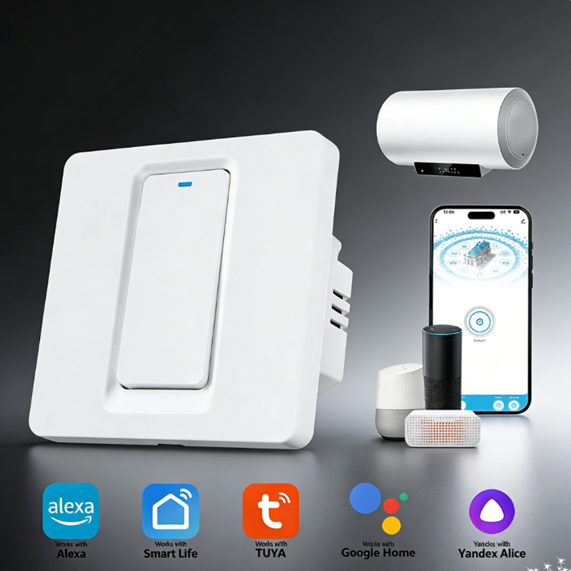 Smart Home Integration - Smart Water Heater Switch/WiFi&Bluetooth Touch Control