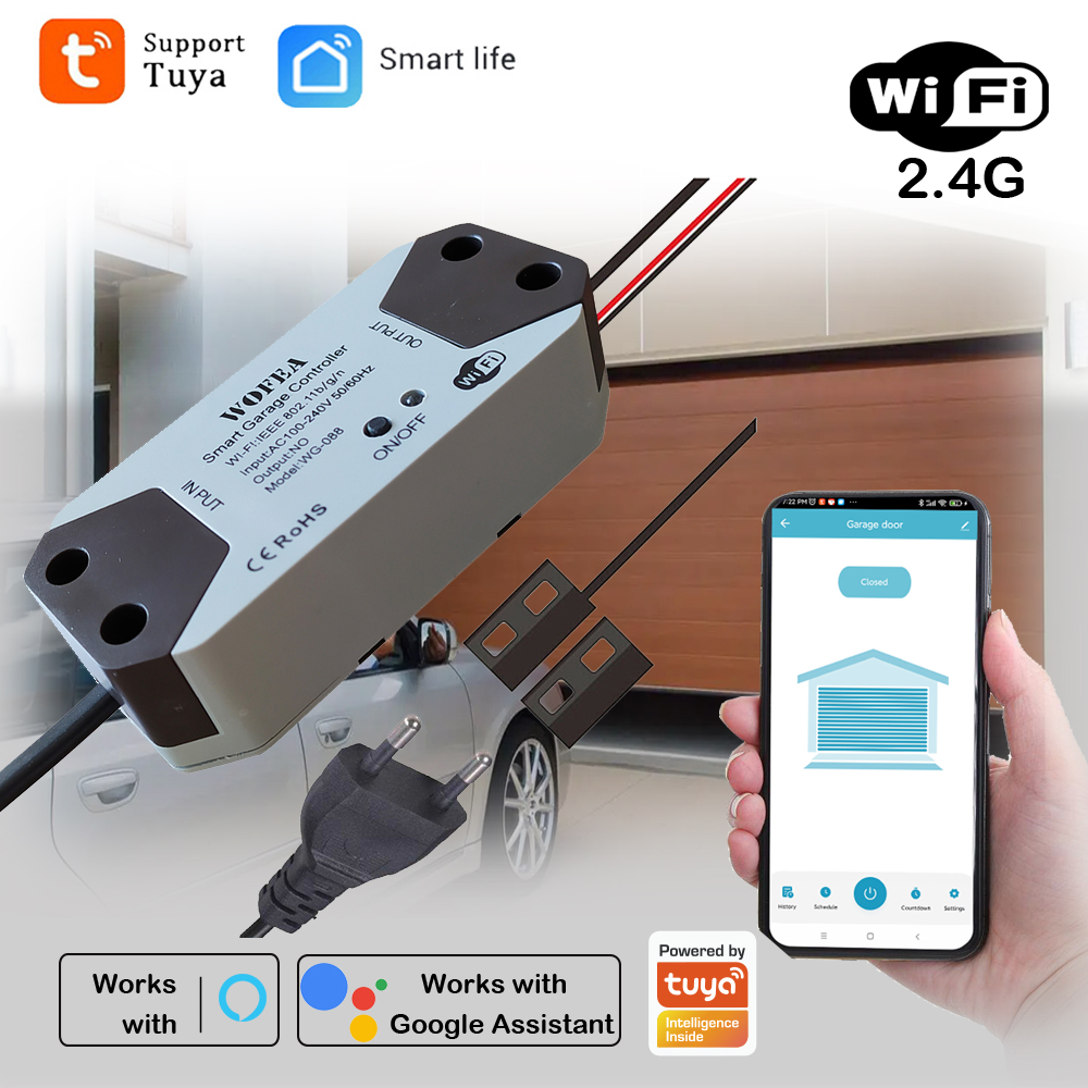 Smart Home Hub - Smart Garage Door Opener Controller, EU