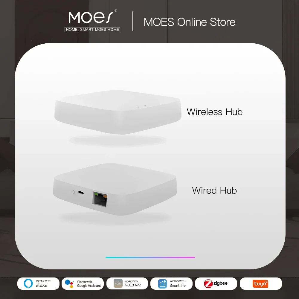 Smart Home Hub - Tuya ZigBee 3.0 Thông Minh Cửa