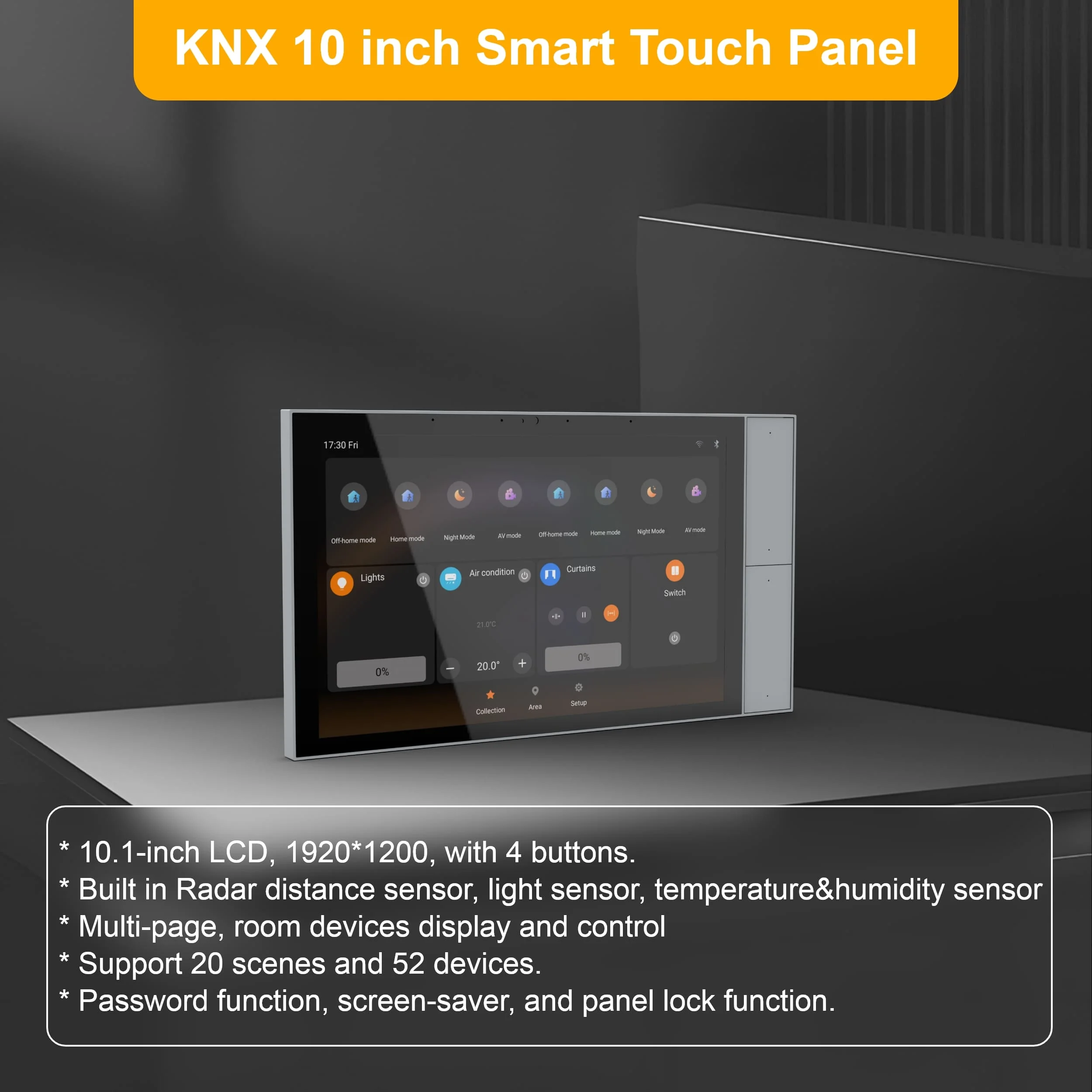 2026 Smart Touch Panel for Bus - đánh giá và giá Smart Home Knx System