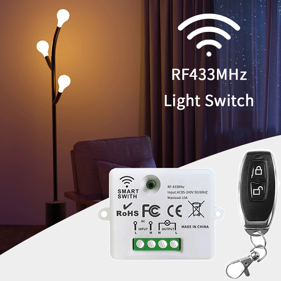 RF 433MHz Wireless Remote Cont - đánh giá và giá Smart Home Integration