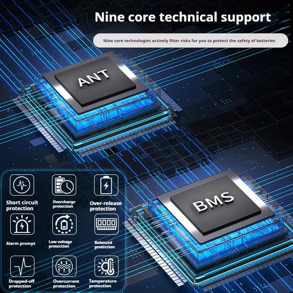 Smart BT ANT BMS 7S-32S 80A 48 - đánh giá và giá Smart Energy Monitor