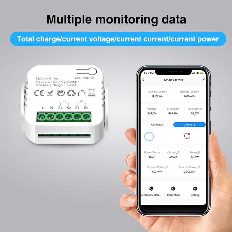 Tuya Smart Wifi Intelligent En - đánh giá và giá Smart Energy Monitor