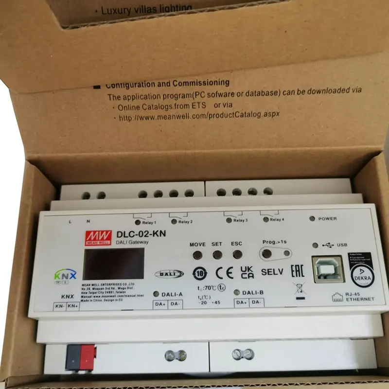Mean Well DLC-02-KN KNX to DAL - đánh giá và giá Smart Home Knx System