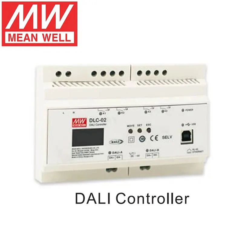 Mean Well DLC-02-KN KNX to DAL - đánh giá và giá Smart Home Knx System