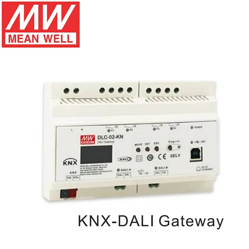 Mean Well DLC-02-KN KNX to DAL - đánh giá và giá Smart Home Knx System