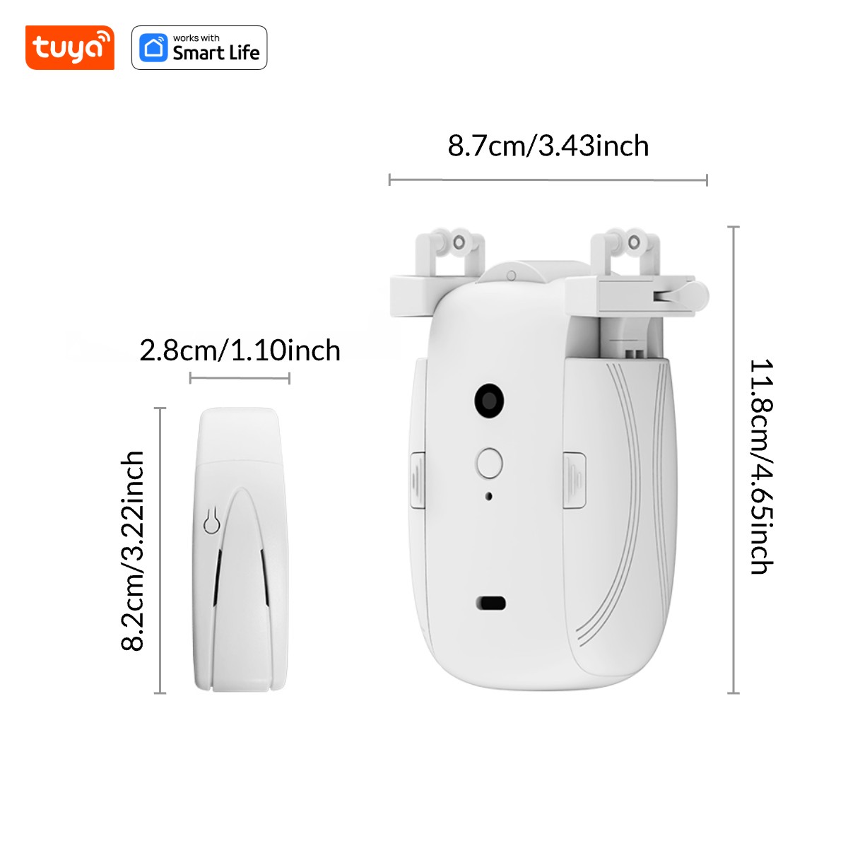 Tuya Smart WiFi Curtain Robot  - đánh giá và giá Smart Home Hub