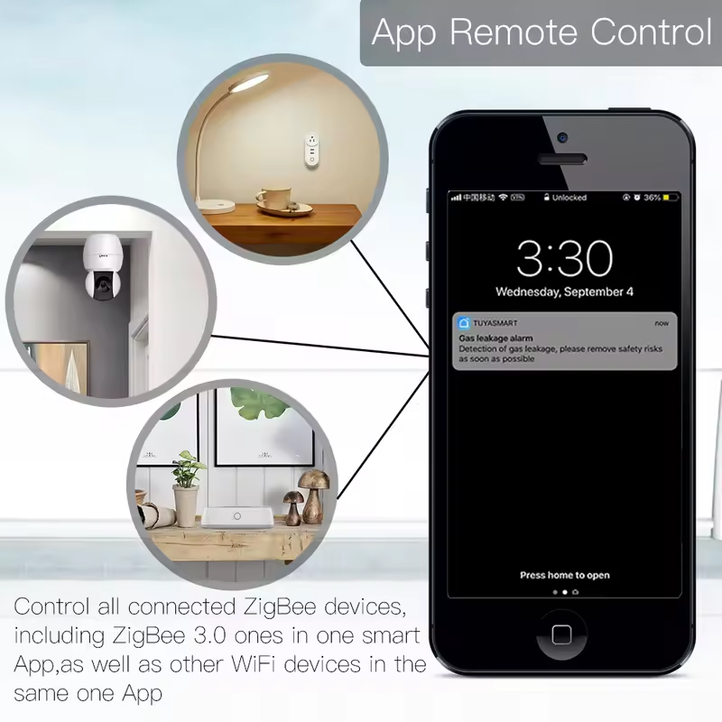 Moes Tuya ZigBee 3.0 Smart Gat - đánh giá và giá Smart Home Living