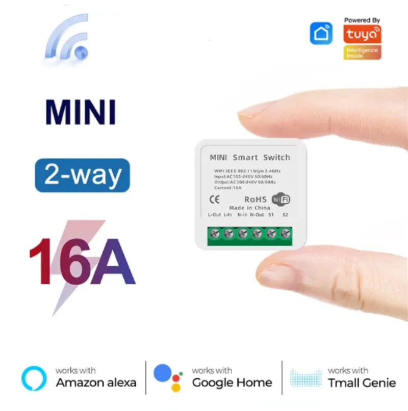Mini 16A WiFi Switch Smart Lif - đánh giá và giá Smart Home Miniature