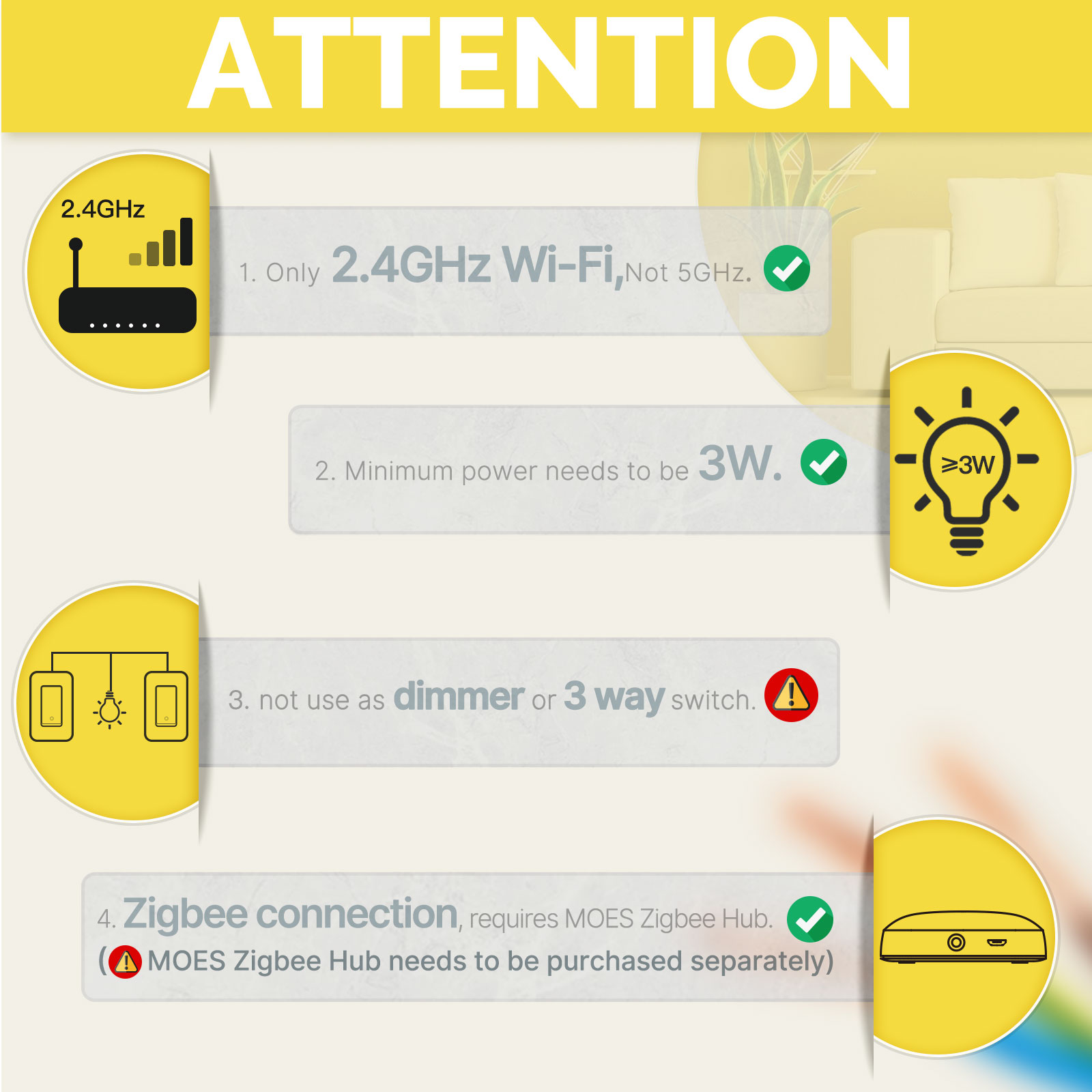 MOES US Standard Zigbee Smart  - đánh giá và giá Smart Home Integration