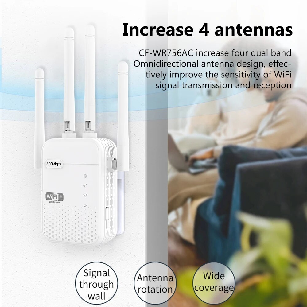 300Mbps Wireless WiFi Repeater - đánh giá và giá Smart Home Router