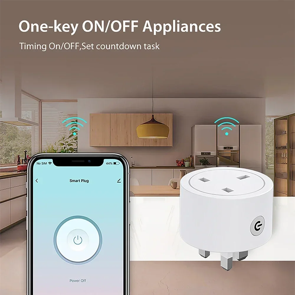 Zigbee Smart Plug 16A UK Socke - đánh giá và giá Smart Energy Monitor