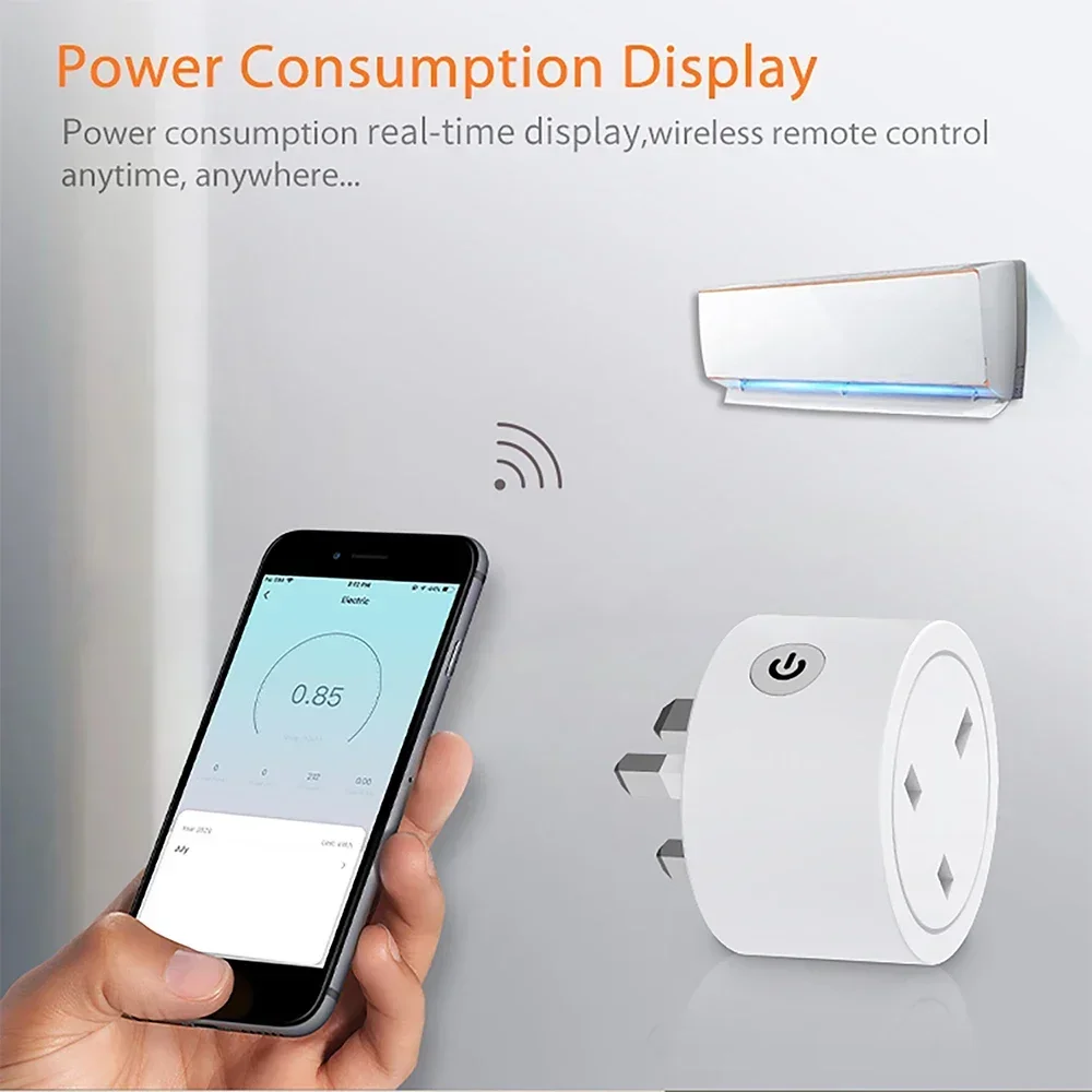 Zigbee Smart Plug 16A UK Socke - đánh giá và giá Smart Energy Monitor