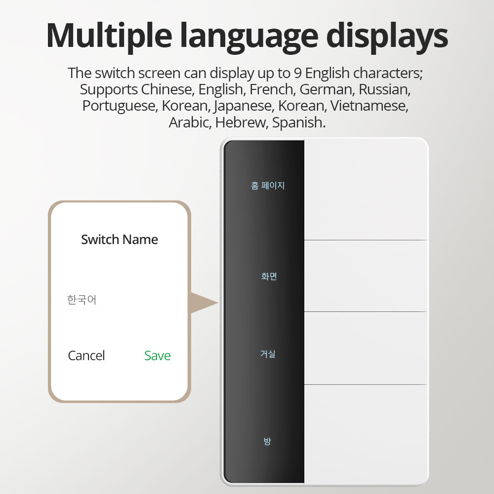 1234 Gang US Type Zigbee Push  - đánh giá và giá Smart Home Hub