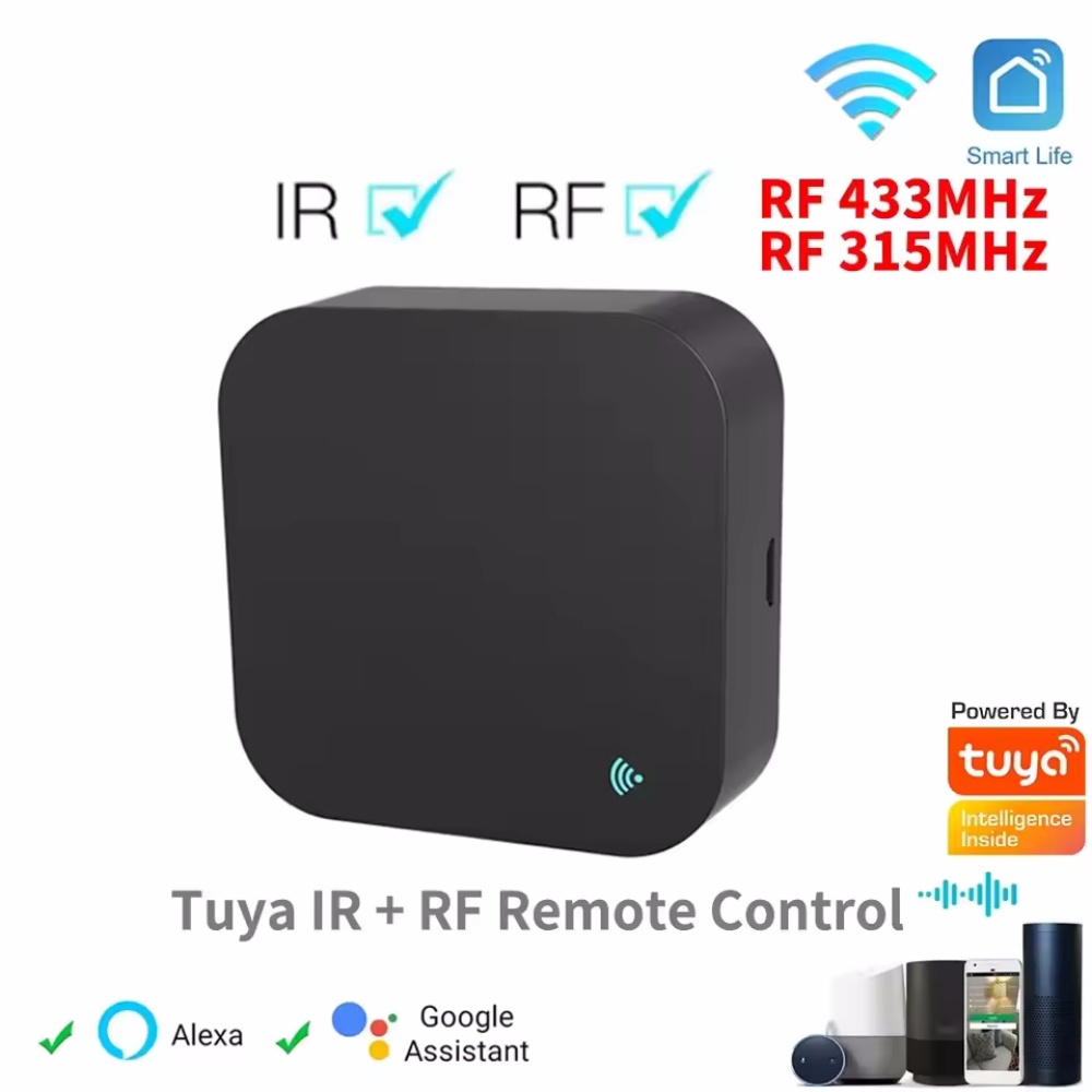 Tuya WiFi RF IR Remote Control - đánh giá và giá Universal Remote Smart Home