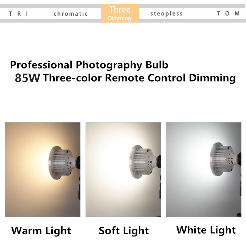 85W LED Photographic Lighting  - đánh giá và giá Voice Control Light Bulb