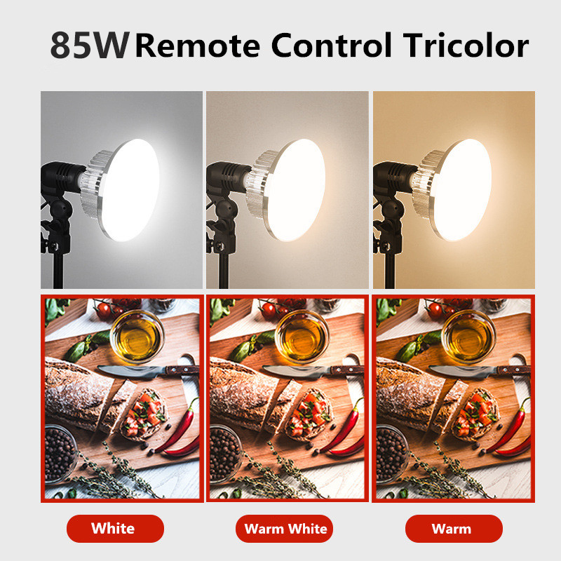 85W LED Photographic Lighting  - đánh giá và giá Voice Control Light Bulb