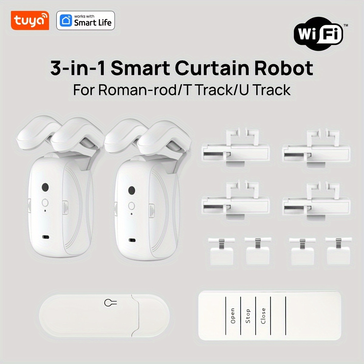 1/2PCS Tuya Smart WiFi Curtain - đánh giá và giá Smart Home Hub