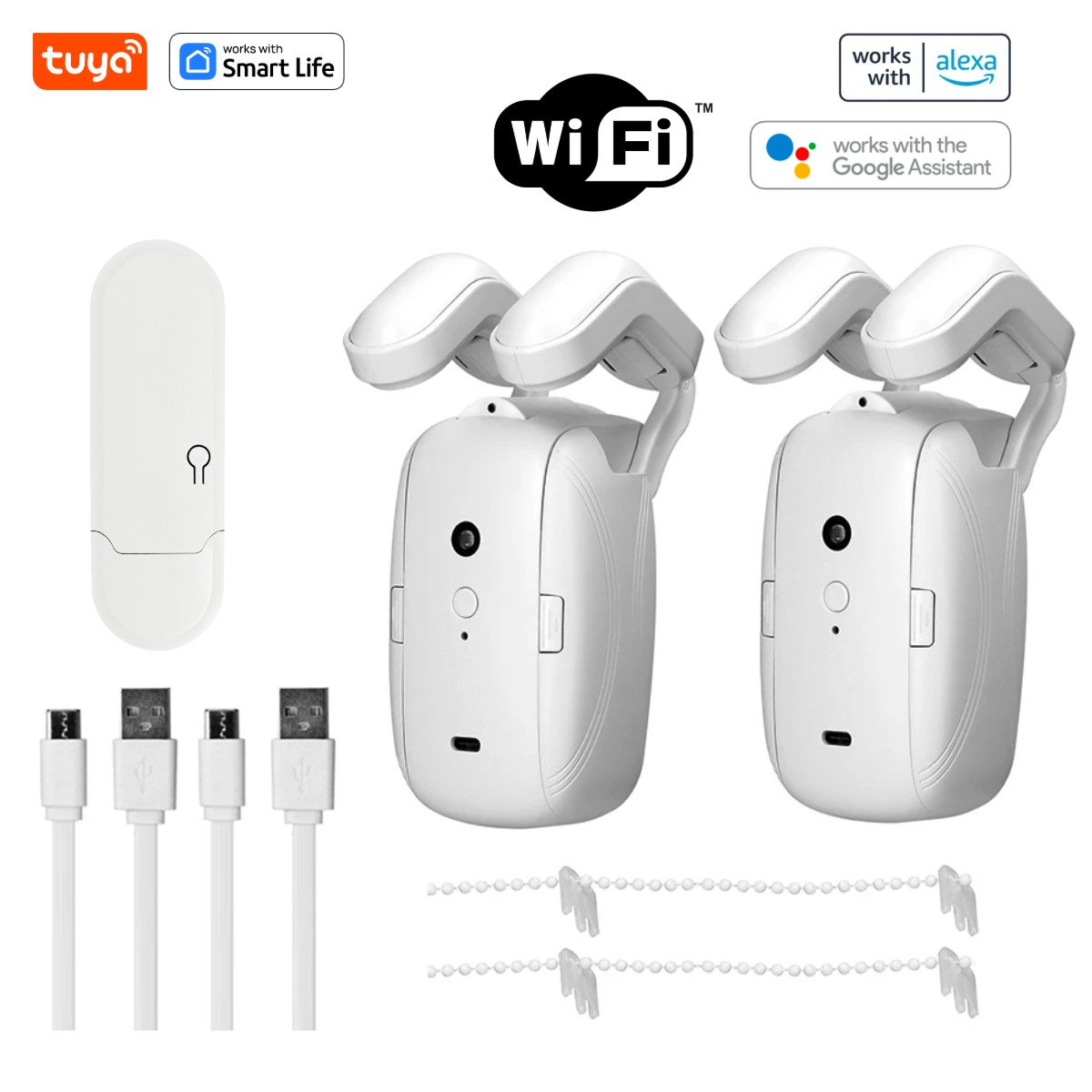 1/2PCS Tuya Smart WiFi Curtain - đánh giá và giá Smart Home Hub