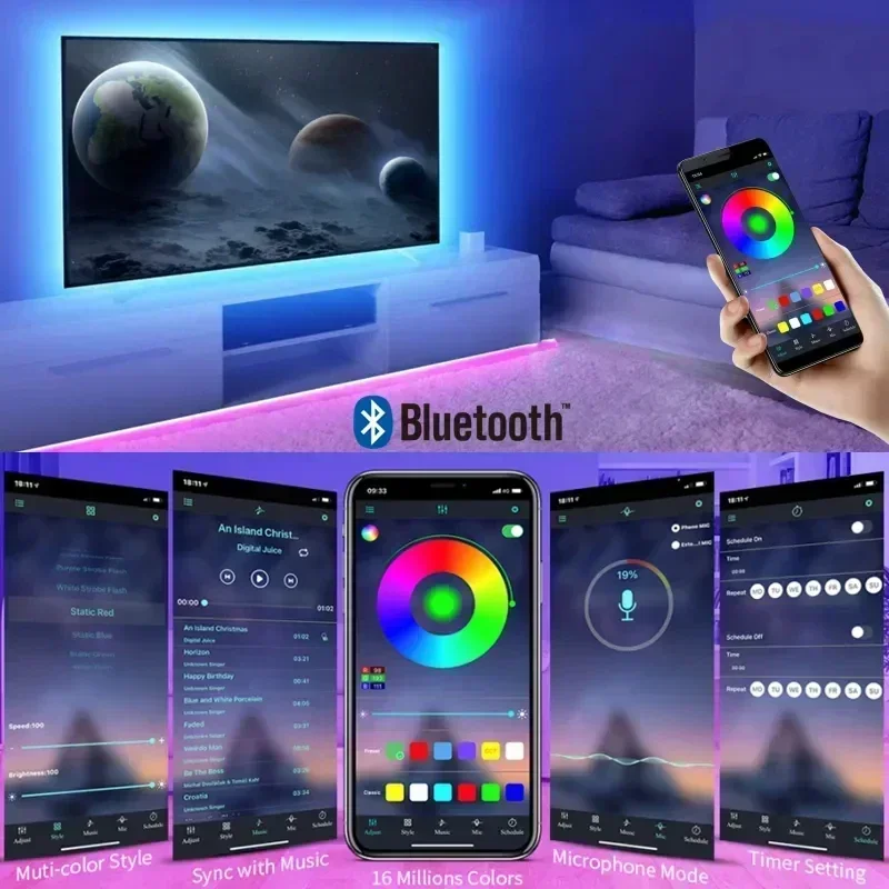 Smart RGB LED Gaming Light Str - đánh giá và giá Smart Home Lighting