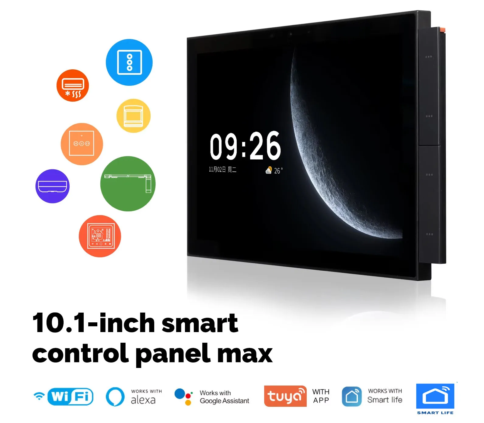 Digital Screen Touch Smart WiF - đánh giá và giá Smart Home Knx System