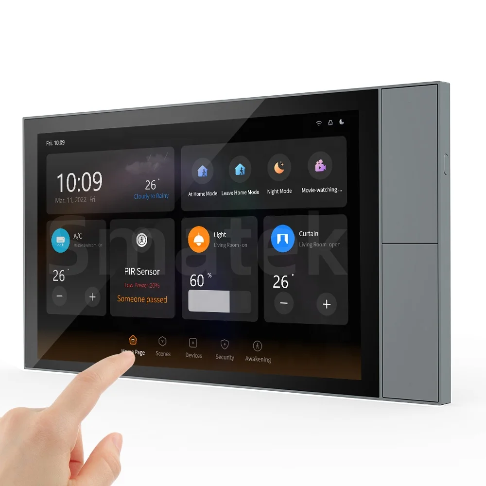 Digital Screen Touch Smart WiF - đánh giá và giá Smart Home Knx System