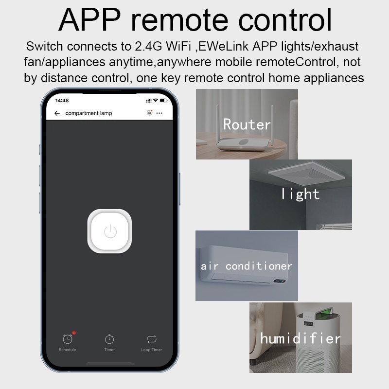 Ewelink WiFi Smart Switch Mini - đánh giá và giá Smart Home Miniature