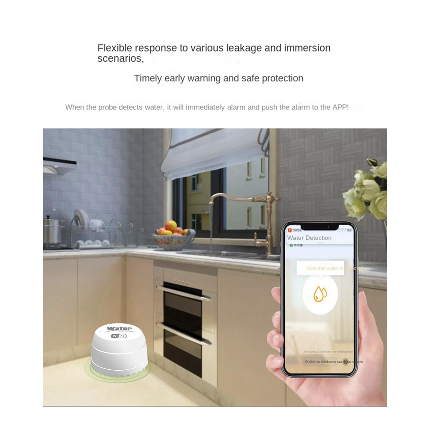 ABKW-3X Wifi Crow Smart Water  - đánh giá và giá Wifi Water Sensor