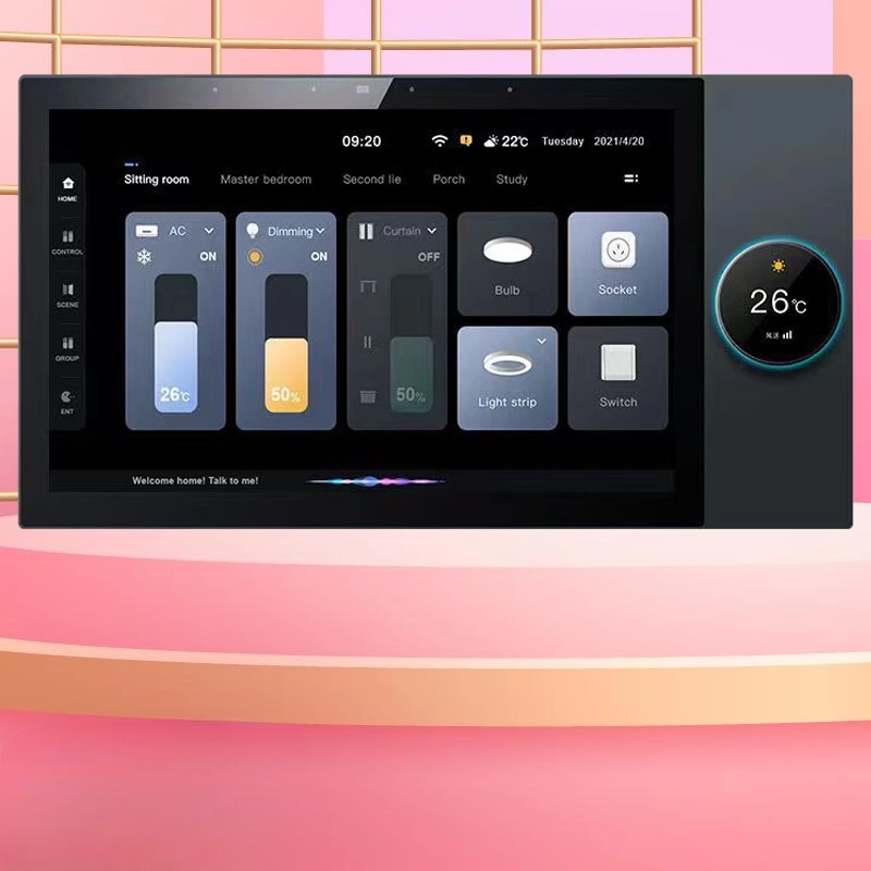10‑Inch Tuya in‑Wall Smart Hom - đánh giá và giá Smart Home Hub