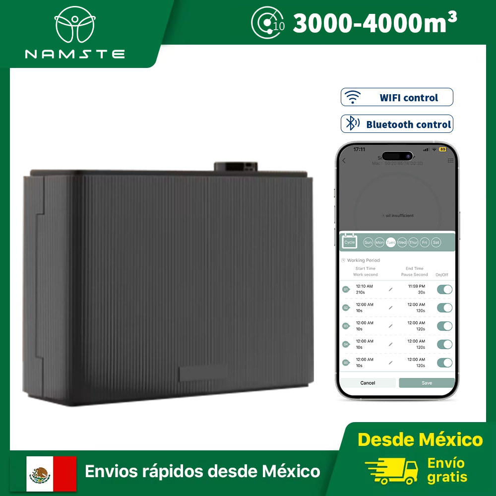 NAMSTE 800ML Fragrance Diffuse - đánh giá và giá Smart Humidifier