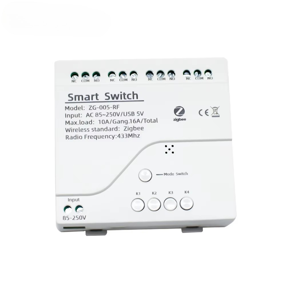 Tuya 4CH Zigbee Switch Relay M - đánh giá và giá Smart Home Gateway