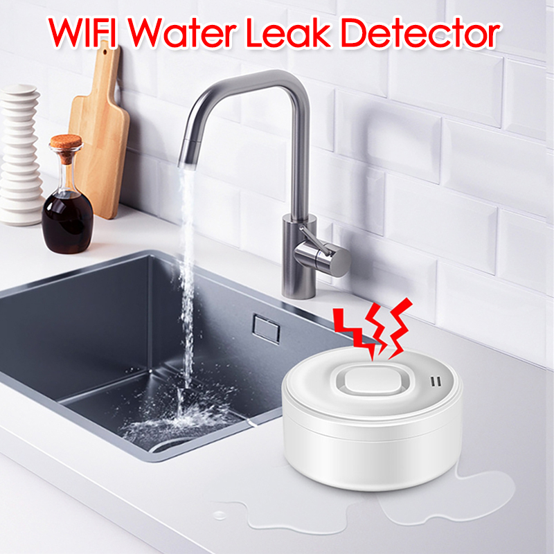 Smart WIFI Water Leak Detector - đánh giá và giá Wifi Water Sensor