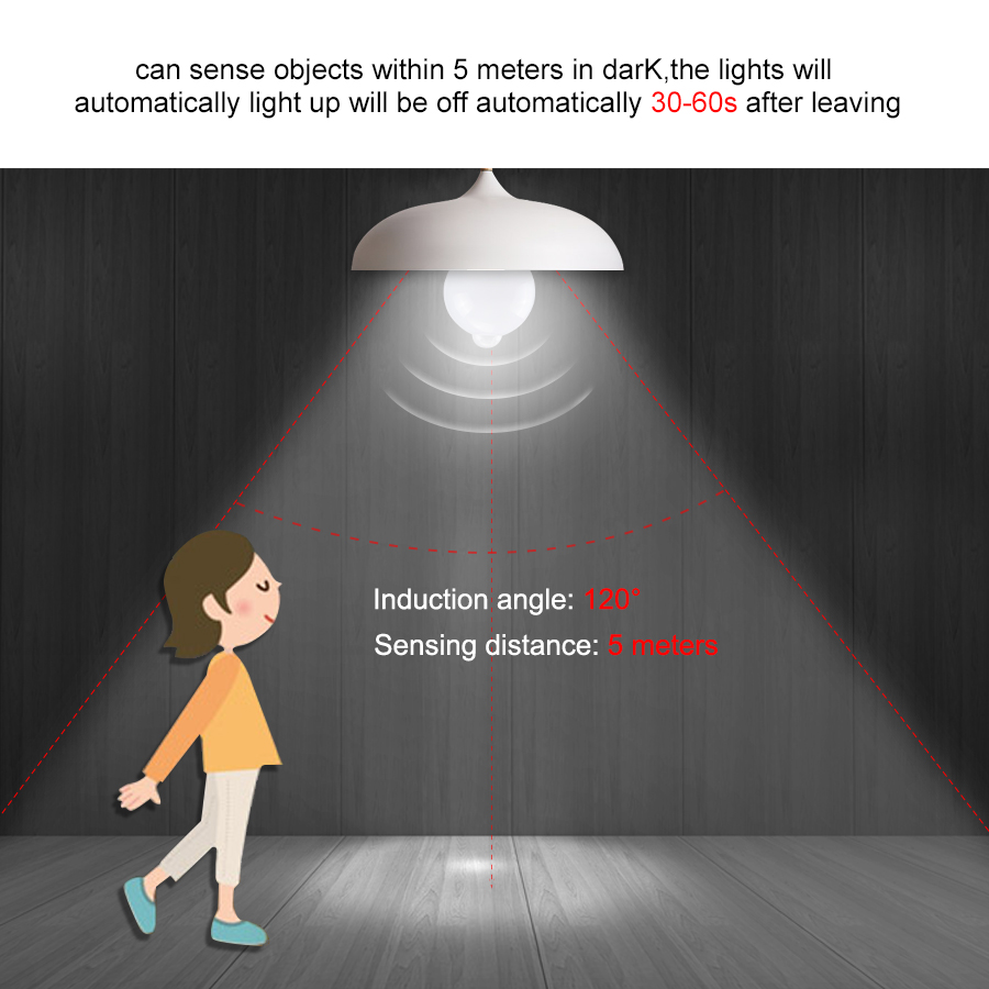 PIR Motion Sensor LED Light Bu - đánh giá và giá Voice Control Light Bulb