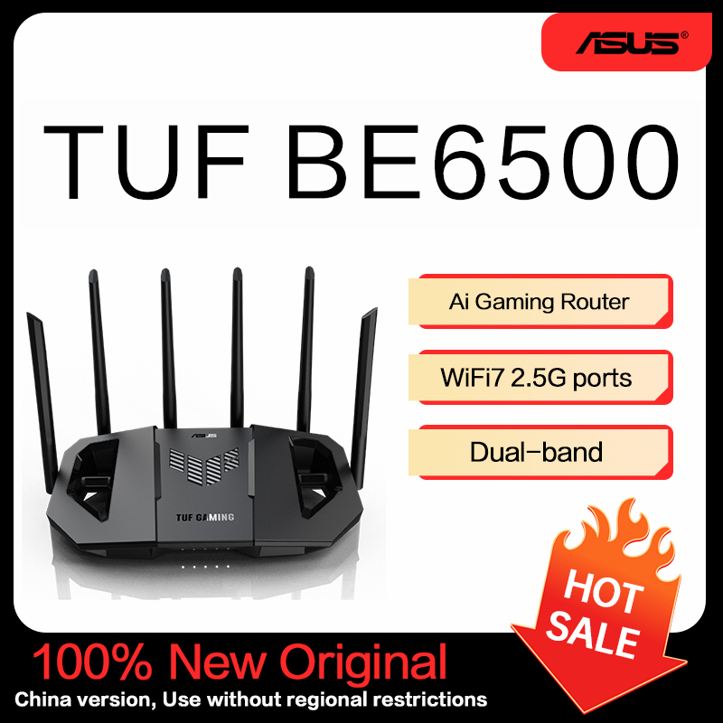 ASUS WiFi7 TUF GAMING BE6500 G - đánh giá và giá Smart Home Router