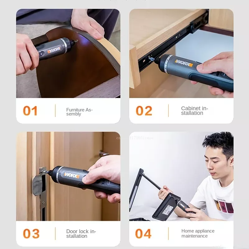 WORX  WX242 4V Electrical Scre - đánh giá và giá Smart Home Interior