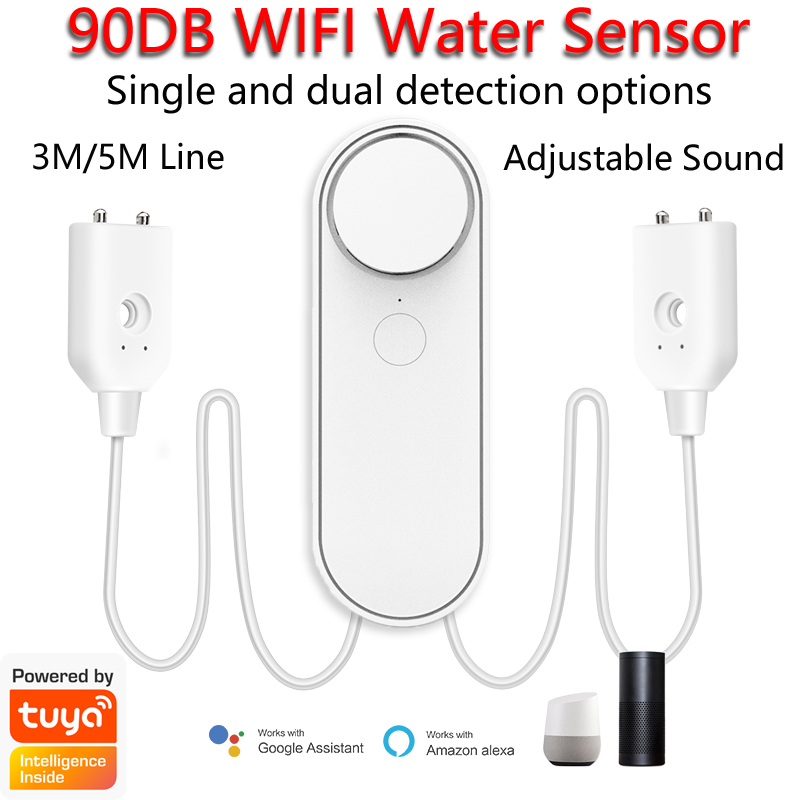 3M/5M WiFi Water Leak Detector - đánh giá và giá Wifi Water Sensor