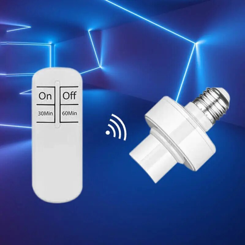 E27 LED Lamp RF 433MHz Smart R - đánh giá và giá Voice Control Light Bulb