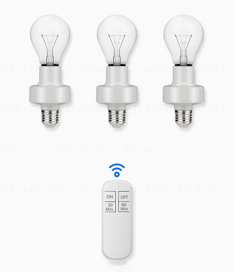 E27 LED Lamp RF 433MHz Smart R - đánh giá và giá Voice Control Light Bulb