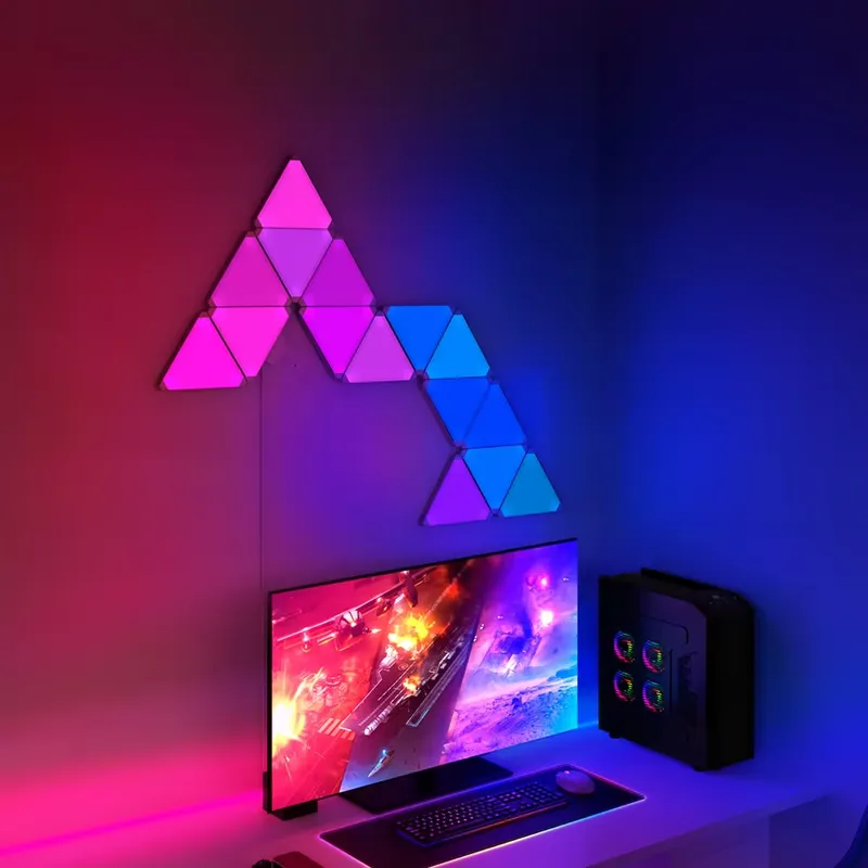 Banqcn Triangle LED Gaming Set - đánh giá và giá Smart Home Lighting