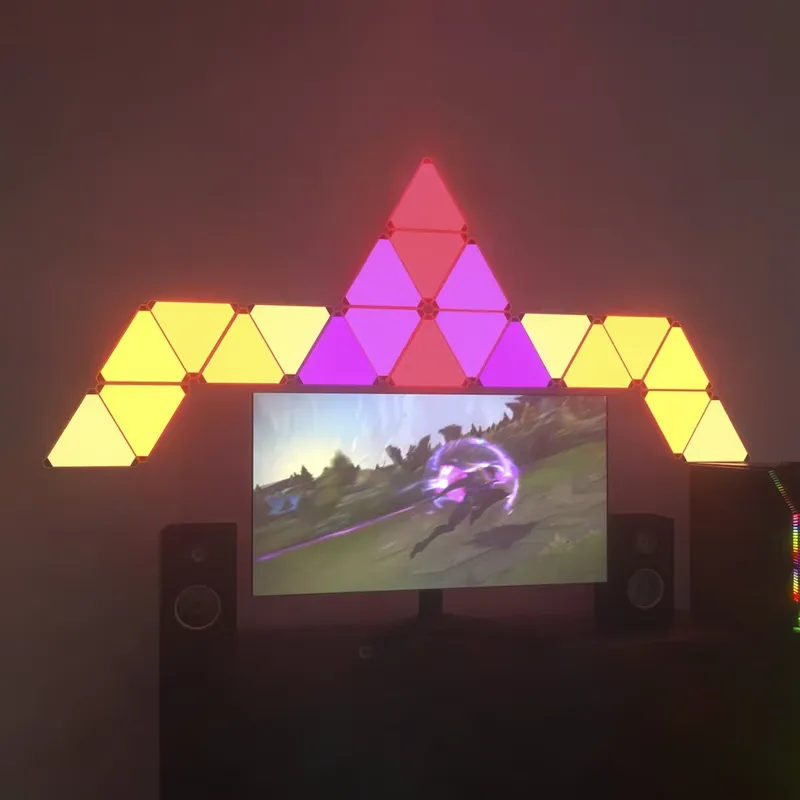 Banqcn Triangle LED Gaming Set - đánh giá và giá Smart Home Lighting