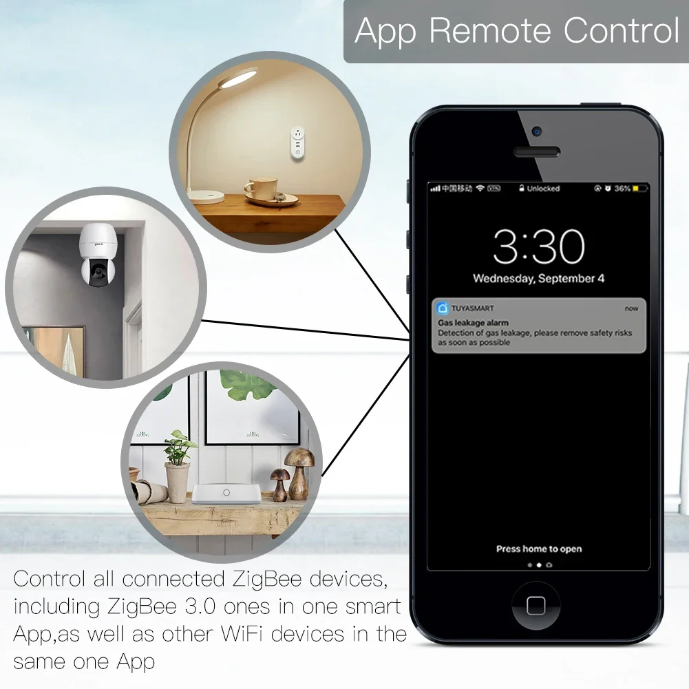 Tuya ZigBee 3.0 Thông Minh Cửa - đánh giá và giá Smart Home Hub